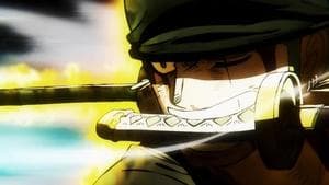 ¡Defiende a Luffy! ¡La técnica de espada de Zoro y Law!